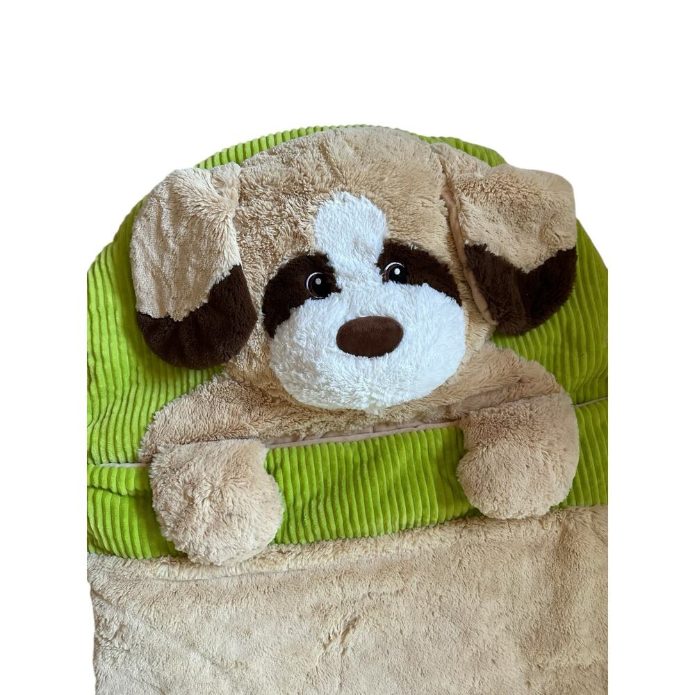 Plush Puppy Kids Sleep Sack, Full Size, Soft Sleeping Bag, EUC